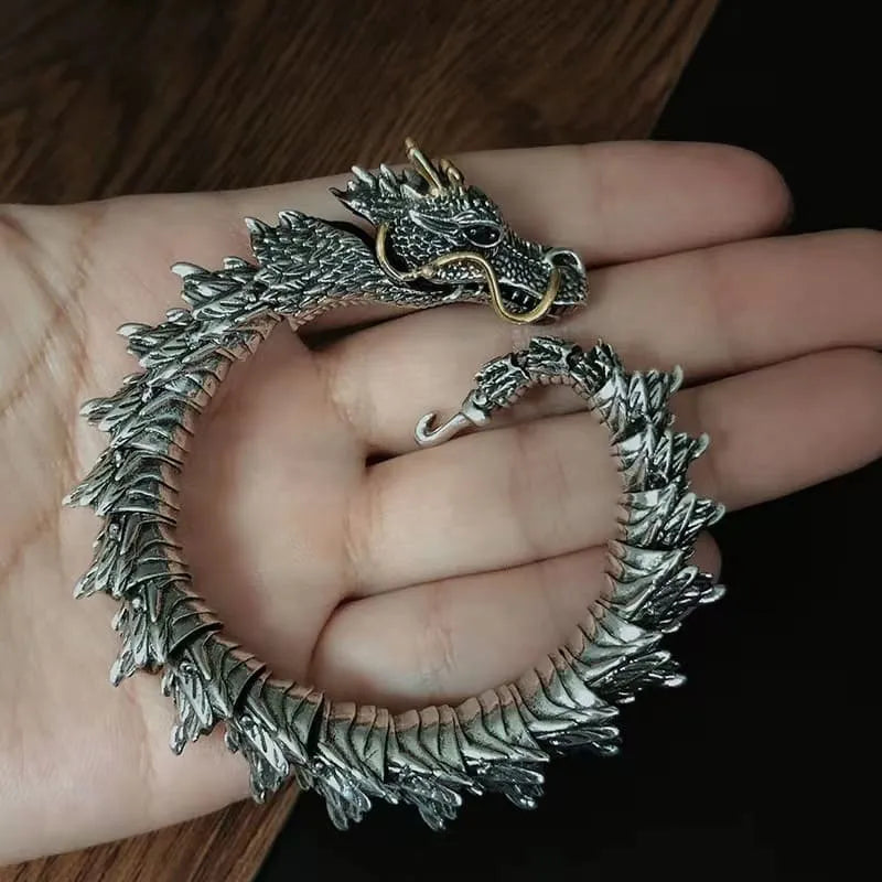 Bracelet Argent Dragon Yuxing